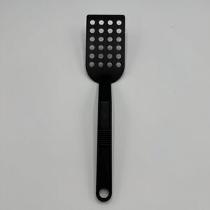 T-Fal Black Nylon Slotted Holes Spatula Plastic Lightweight Flipper Canada 13”
